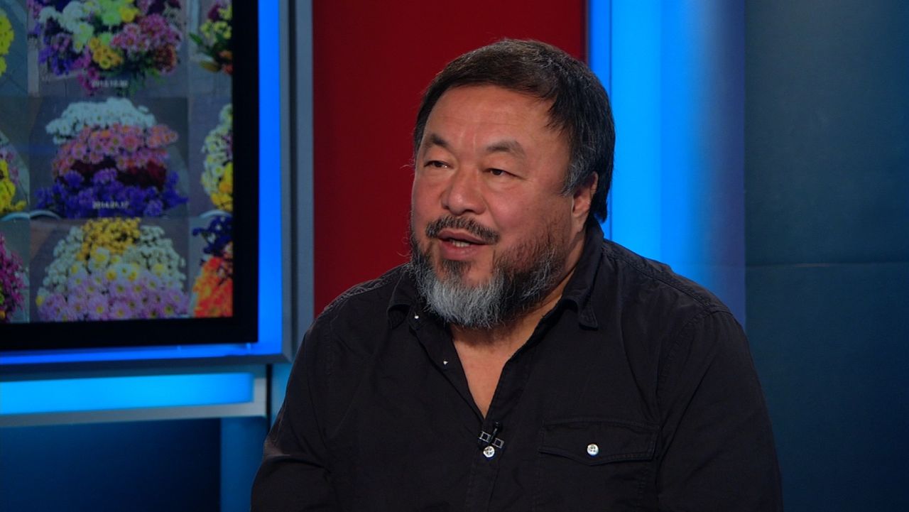 ai weiwei amanpour studio