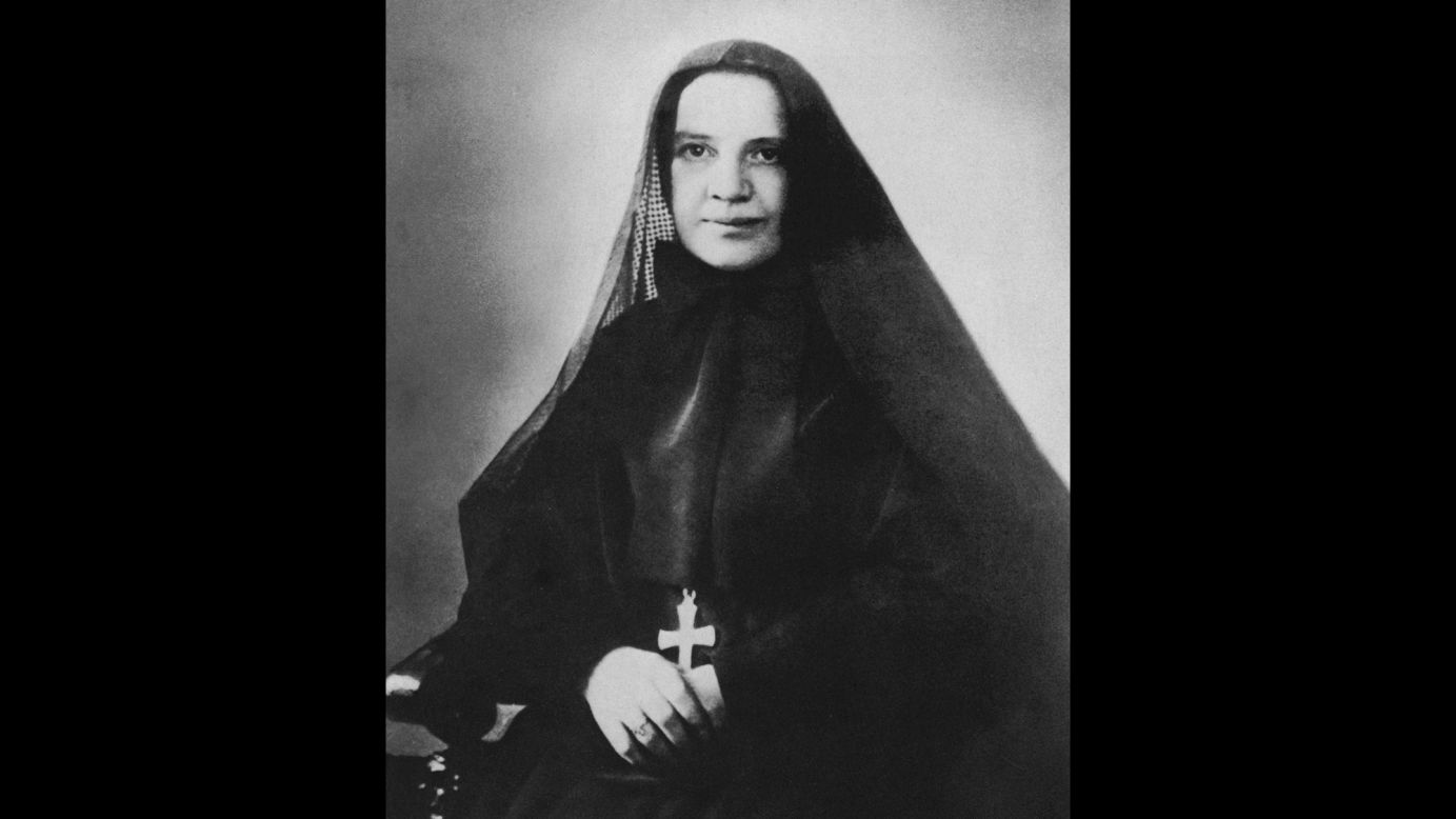 <strong>St. Frances Xavier Cabrini</strong> (1850-1917), known as Mother Cabrini, was the first American citizen to be canonized. The Italian-born nun founded the Missionary Sisters of the Sacred Heart of Jesus, and was canonized in 1946. 