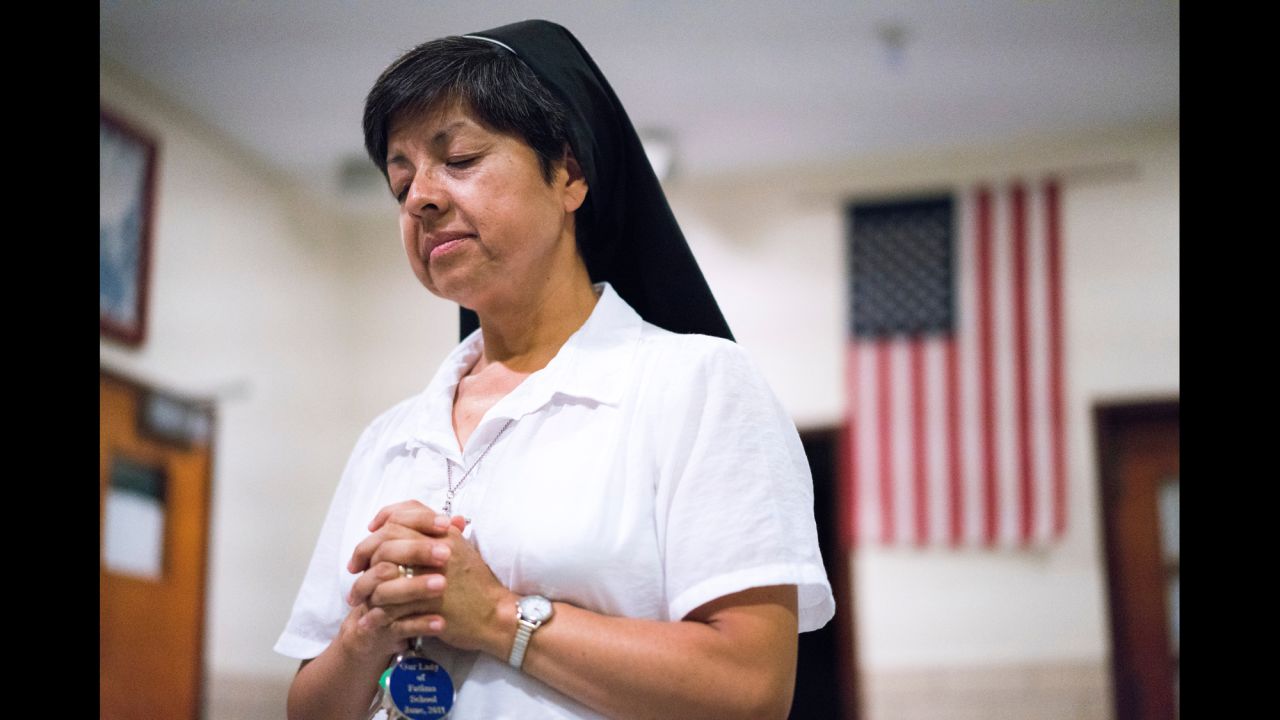 Sister Sonia Avi, a fluent speaker of Spanish and English who hails from Lima, Peru, is trying to be a bridge between two cultures as Saint Charles Borromeo and Our Lady of Fatima merge. "I hear them say, 'We've done this for so long,' and I see and hear a little differently than everybody else," she says. "I want them to feel that God is a little more inclusive."