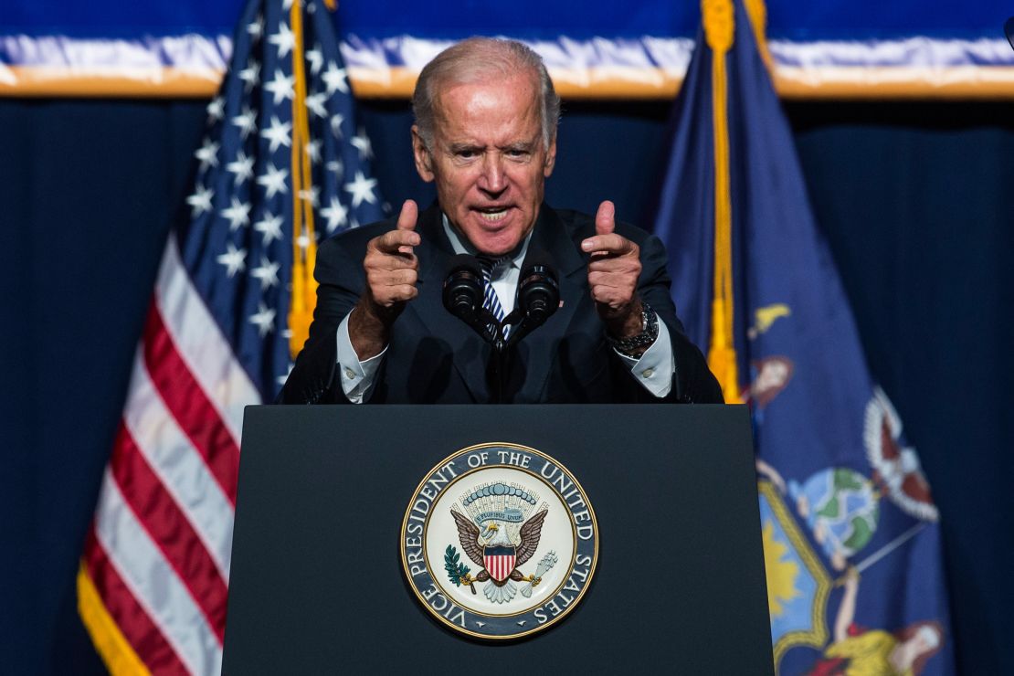 Vice President Joe Biden has yet to announce if he's running for president. 