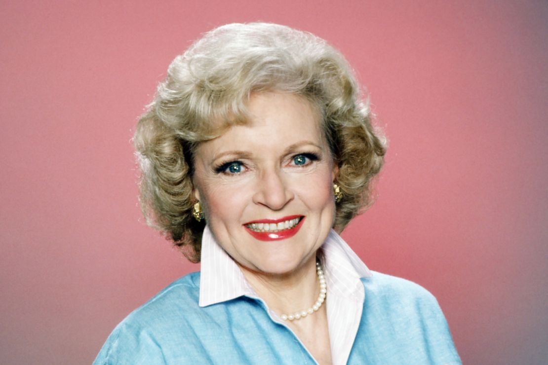 Betty White as Rose Nylund in "The Golden Girls."