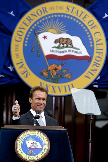 Arnold "The Terminator" Schwarzenegger made a career change at 56, winning election as California's governor in 2003. He has most recently been tapped to replace Donald Trump as <a href="http://money.cnn.com/2015/09/14/media/arnold-schwarzenegger-apprentice-nbc/">host of NBC's "Celebrity Apprentice."</a>