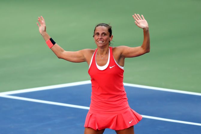 Vinci was delighted to win and charmed the crowd with her post-match interview. But she also spared a thought for Williams, who was the crowd favorite playing at home in the U.S. 
