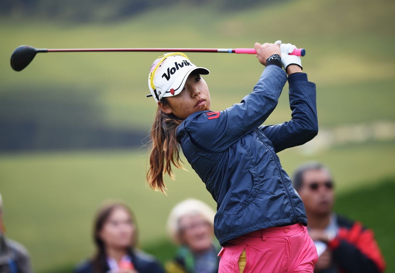 Mi Hyang Lee is in pole position heading into the weekend after posting a 66 on day two of the Evian Championship in France. The South Korean is on nine-under par, one shot ahead of America's Morgan Pressel. 