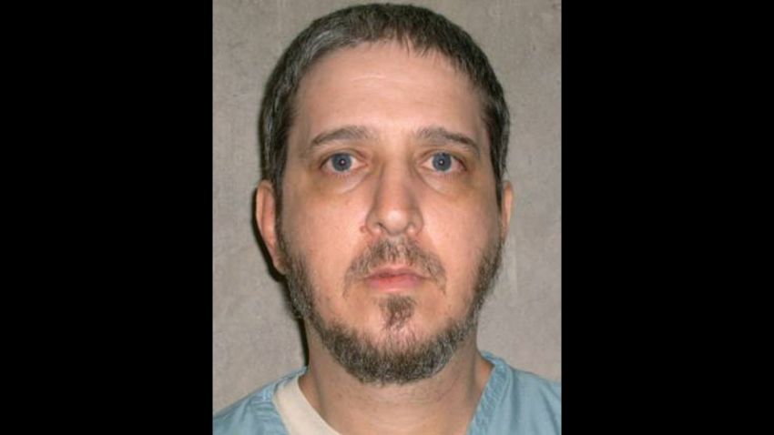 FILE- This file photo provided by the Oklahoma Department of Corrections shows death row inmate Richard Glossip. The Oklahoma Court of Criminal Appeals has set execution dates for three death row inmates who had challenged a drug that will be used in their lethal injections. Execution dates of Sept. 16, 2015 for 52-year-old Glossip, Oct. 7, 2015 for 50-year-old Benjamin Robert Cole, and Oct. 28, 2015 for 54-year-old John Marion Grant have been scheduled. (Oklahoma Department of Corrections via AP, File)
