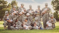 breastfeeding soldiers