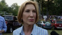 NS Slug: NH: FIORINA: TRUMP IS ENTERTAINER  Synopsis: Republican presidential candidate Carly Fiorina talks to reporters in New Hampshire.  Keywords: NEW HAMPSHIRE POLITICS GOP ELECTION 2016