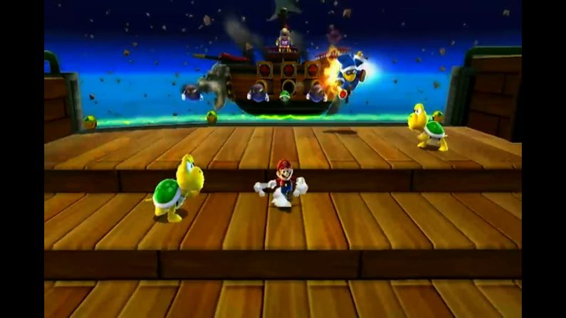 "Super Mario Galaxy" took "Super Mario 64's" 3-D gameplay even further on the Wii in 2007.