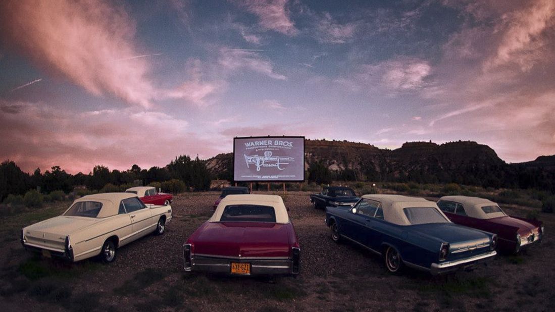 When the sun goes down, so do the tops on the classic 1960s convertibles parked at the <a href="http://www.venuereport.com/roundups/22-incredible-outdoor-cinemas-worldwide/entry/4/" target="_blank" target="_blank">Shooting Star RV Resort</a> every Tuesday, Thursday and Saturday evening. With Red Rocks Canyon as the screen's backdrop, reality may be just as fabulous as what's on-screen.