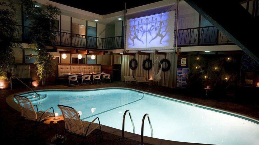 For those looking for a sweet spot to swim and check out their favorite cinematic classics, San Diego's <a href="http://www.venuereport.com/roundups/22-incredible-outdoor-cinemas-worldwide/entry/21/" target="_blank" target="_blank">The Pearl </a>gleams like a retro modern beacon. Thanks to San Diego's fantastic weather, movies are screened every Wednesday night at 8 p.m. through November. 