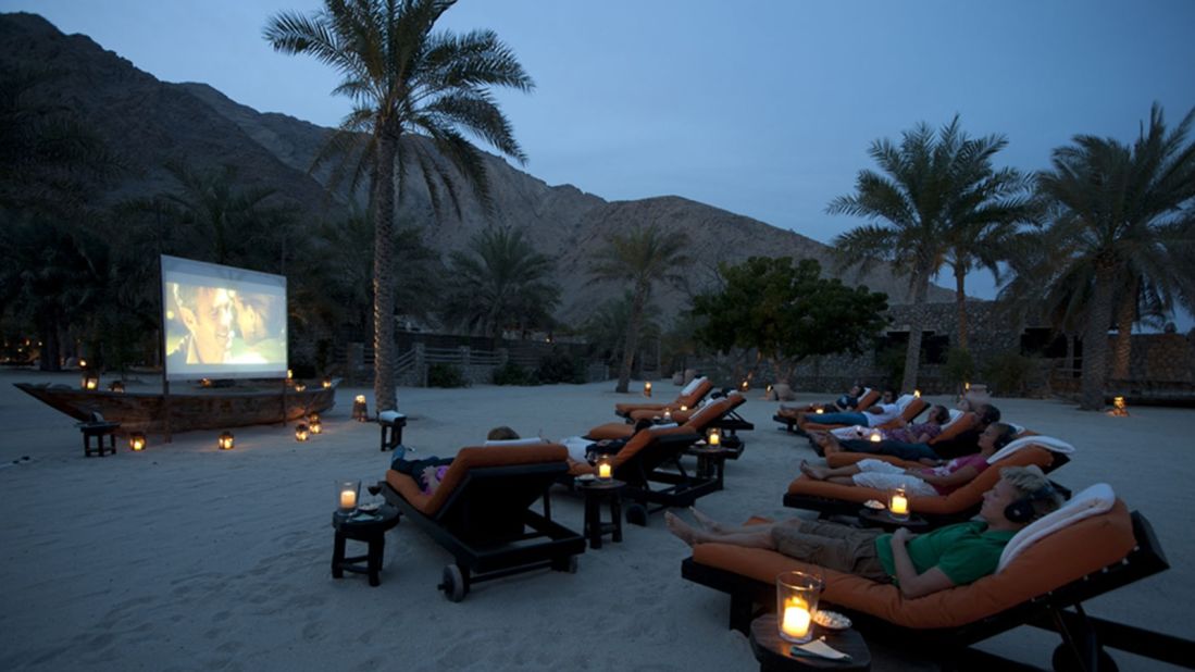 Get used to seeing Six Senses on this list. The luxury resort brand's outdoor cinemas are a signature offering for guests and Oman's <a href="http://www.venuereport.com/roundups/22-incredible-outdoor-cinemas-worldwide/entry/14/" target="_blank" target="_blank">Six Senses Zighy Bay</a> is no exception. Plush loungers, gourmet popcorn and cool cocktails are also part of the experience. 