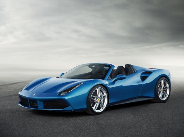 Based on the 488 GTB, the 488 Spider is the most powerful mid-engined Ferrari convertible ever. Capable of reaching 62mph in three seconds and topping out at 203mph, it's every bit as fast as it looks.