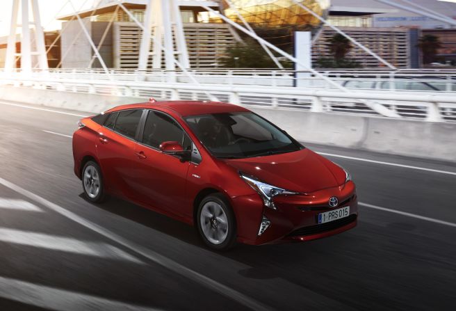 The fourth generation of the pioneering Prius hybrid took a bow at Frankfurt. Toyota says the new-look Prius will "establish new benchmarks in fuel economy," with figures of 90mpg and 70g/km expected. With design cues from its hydrogen-powered sibling, the Mirai, it's still not pretty, but it is much sleeker. 