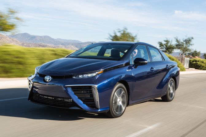 The fourth-generation Prius took pride of place on the Toyota stand at Frankfurt, but the hydrogen-powered Mirai also got plenty of interest. The first cars have arrived in Europe --  it's now just a case of creating an infrastructure so that buyers can find a hydrogen refuelling station close to home. Zero emission? Yes, the only thing that comes out of the exhaust pipe is a plume of water vapor.