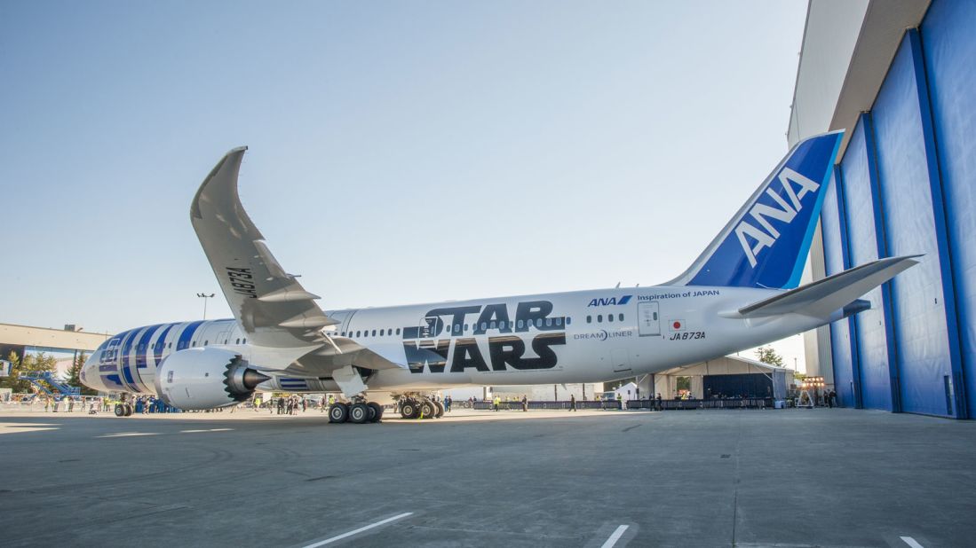 Passengers will be able to watch all six of the previous "Star Wars" movies from their seats.
