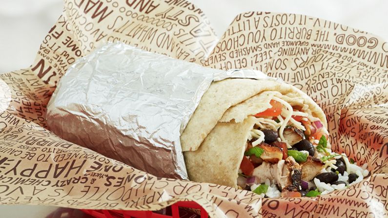 <strong>Chipotle - Grade: A</strong> "We started on our quest to serve meat from animals raised without the use of antibiotics in 1999, and continue to be a leader in this area today," Chipotle spokesman Chris Arnold said in an email. "We made the decision to serve antibiotic-free meat simply because we thought it was the right thing to do -- the right thing for farmers, for animal welfare, and for human health -- and we continue to hold the belief today."