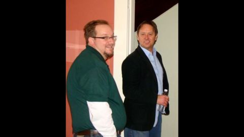 A photo on the Delta State University website shows Ethan Schmidt and Shannon Lamb at a holiday party.