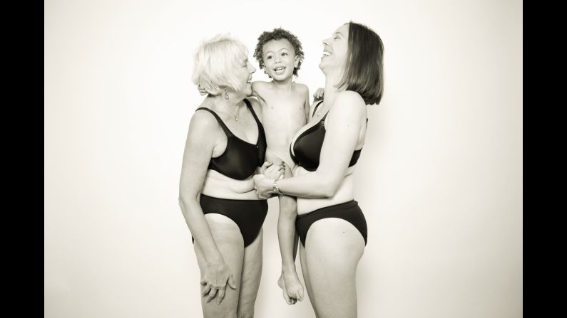 Barbara Marty, left, her daughter Beth Maclin  right, and Asha, center, age 3. Asha is Maclin's daughter and Marty's granddaughter. After having an emergency C-section with her first pregnancy, Maclin says, "I am who I am because of what I have gone through. It took me awhile to be able to say this, but I wouldn't trade it." 