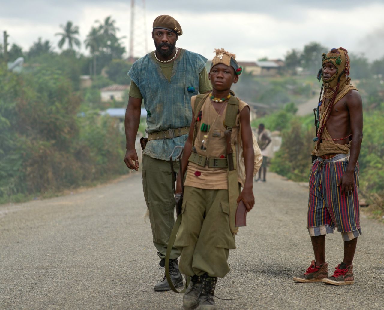 <strong>"Beasts of No Nation"</strong>: This Netflix original follows a brutal civil war in an unnamed West African country. Idris Elba, left, stars.<strong> (Netflix) </strong>