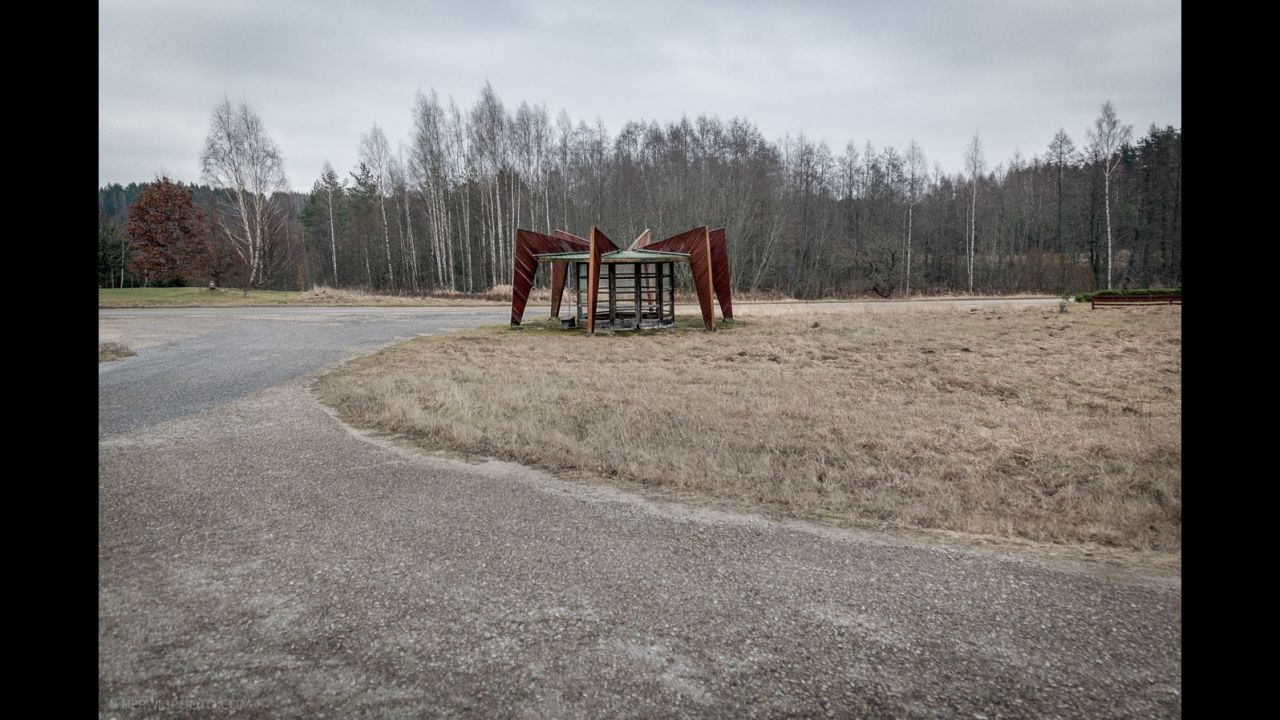 Herwig has amassed photographs of at least 1,000 former Soviet bus shelters.