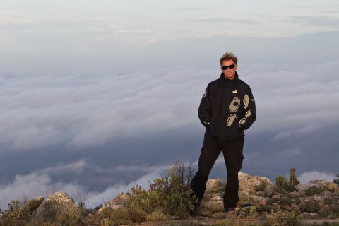 The two-time United States Rolex Yachtsman of the Year poses during a photoshoot on a mountain near Alicante, Spain, ahead of the Volvo Ocean Race in November 2011. Like the boat he steers, Read is well known to many who aren't avid sailing fans.