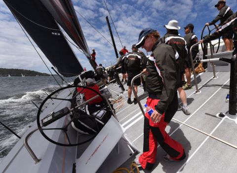 "What we were after with Comanche was do something just better than had ever been done before," Read told CNN Mainsail's Shirley Robertson. "Something that had the capability of breaking records but it had to be safe."