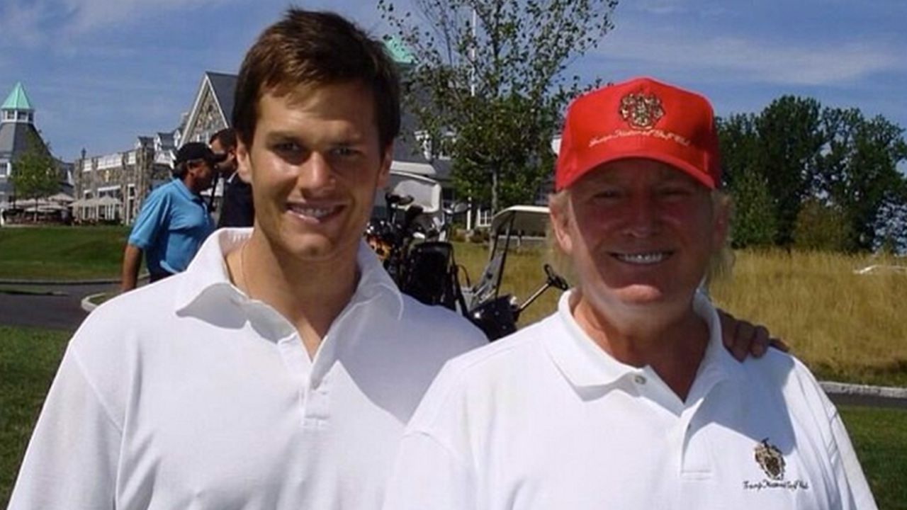 Tom Brady Donald Trump Golf