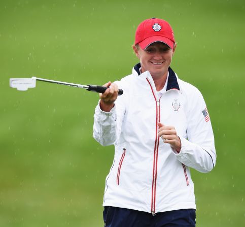 "I think everybody's grown up," two-time major champion Stacy Lewis told a press conference about captain Inkster's comments. "Hopefully, everybody is past all the tattoos and the face paint and all that."