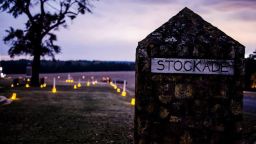 A memorial illumination will be held Friday and Saturday on the grounds of the camp stockade.