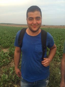 Mukhis Musttat, a 26-year-old from the war-torn Syrian city of Aleppo, said, "We are following the people."