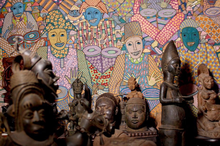 Shyllon, who believes contemporary African art makes for a good investment, is planning to open a private art museum.