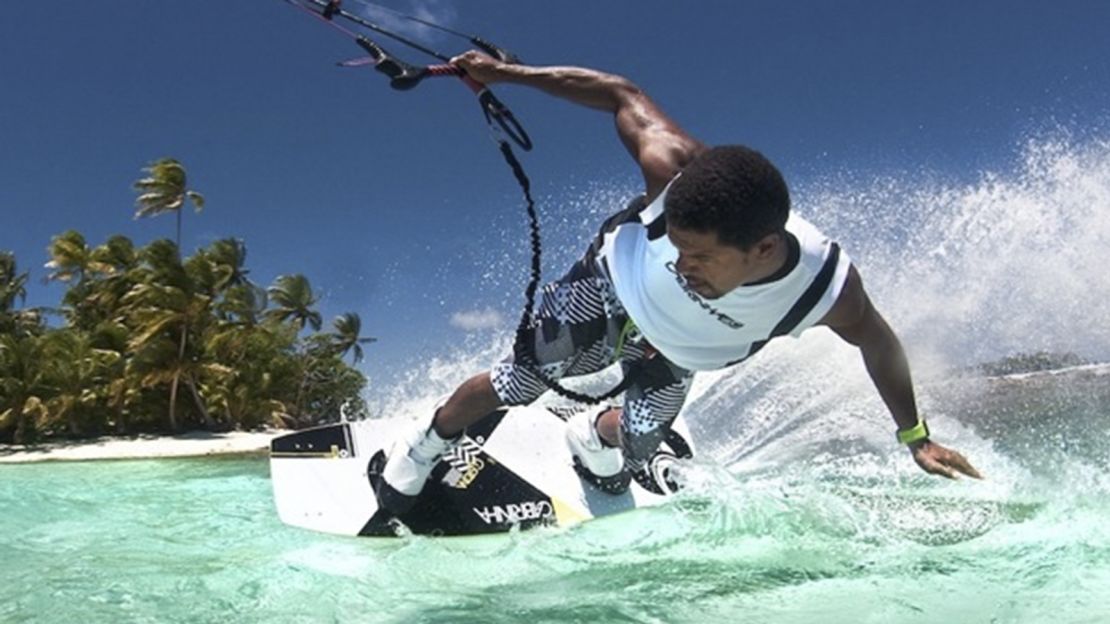 It'll take a few tries before you look this good kiteboarding.