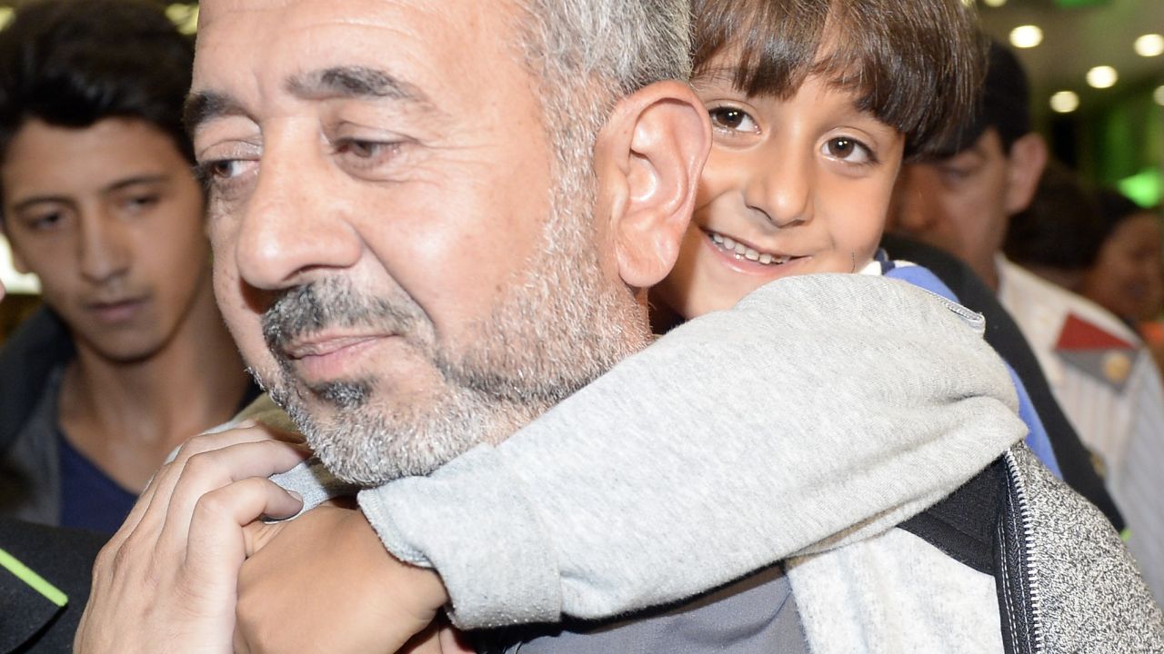 Osama Abdul Mohsen and his son Zaid eventually moved to Spain, where Mohsen was offered a job.