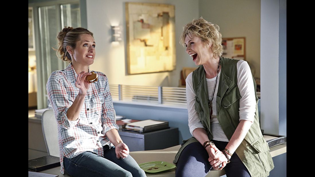 <strong>"Angel from Hell," premieres November 5, 9:30 p.m., CBS: </strong>The reason this show has buzz: Jane Lynch. Another "Glee" alum returns to TV, this time as a woman who may or may not be an unorthodox angel sent to help another woman on earth. Or she could just be off her rocker.
