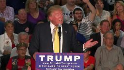 Trump on Carly Fiorina business record question Hewlett Packard Rochester New Hampshire _00000421.jpg
