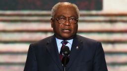 Assistant Democratic Leader, U.S. Rep. James E. Clyburn (D-SC) speaks on stage during the final day of the Democratic National Convention at Time Warner Cable Arena on September 6, 2012 in Charlotte, North Carolina.