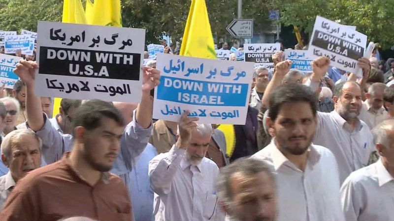 Iranians Rally Against The U.S. And Israel | CNN