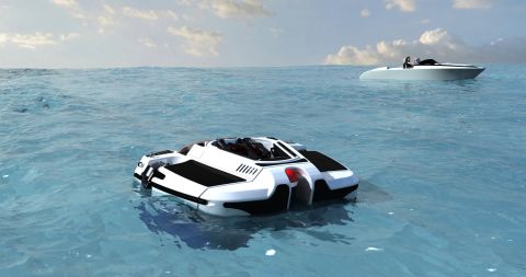 This <a href="http://www.uboatworx.com/" target="_blank" target="_blank">submersible </a>comes in a wide range of models -- from one to five person vessels, able to plunge anywhere between 100 meters and 300 meters below the water's surface.<br />A heavy duty research sub is also available which is able to dive 1,700 meters underwater and includes increased space for scientific equipment.<br />