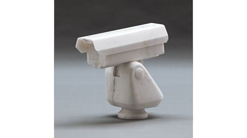 <em>Surveillance Camera</em>, 2010. Marble. The marble CCTV camera that has become a symbol of Ai's battles with government surveillance is on show. For many critics, this exhibition marks the moment that his well-rounded artistic output will be recognized alongside his activism.