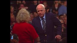McCain 2008 presidential campaign audience question on Obama as arab _00001129.jpg