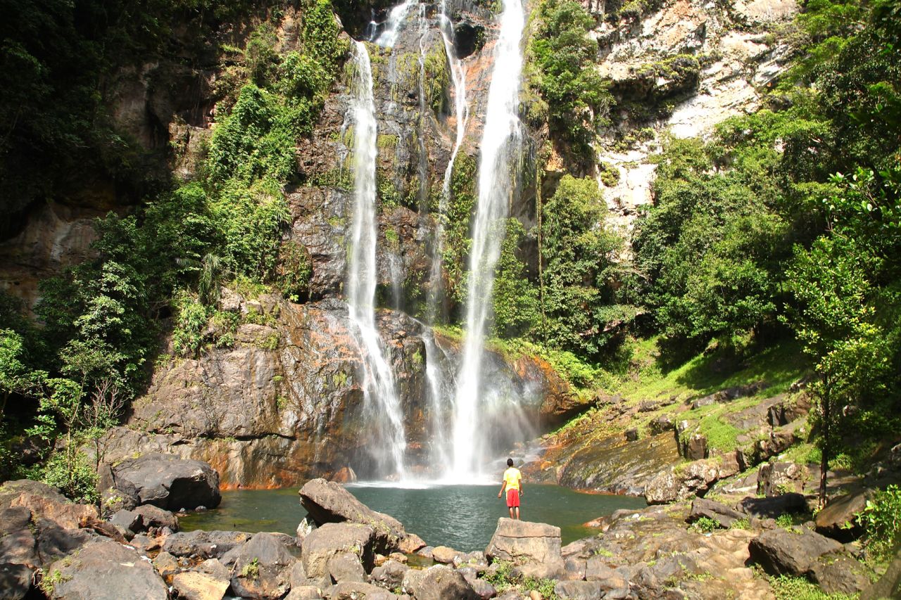 The 17-meter Cunca Rami Waterfall is an ideal day trip from Labuan Bajo.  