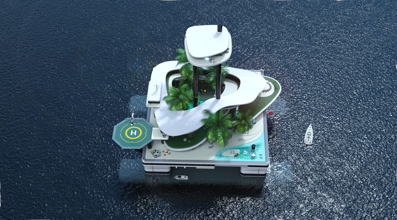The fantastical vessel is yet to be given a price tag. But as the designs go on show besides multimillion dollar superyachts at this year's Monaco Yacht Show, you can bet it's going to be outside the budget of mere mortals. <br />So what kind of person would actually buy a vessel like this? <br />"An open-minded, visionary owner, who wants to stick out of the mass with his unique design," said Migaloo's Managing Director, Christian Gumpold.<br />"They would be a real trendsetter and somebody who loves traveling long distances."