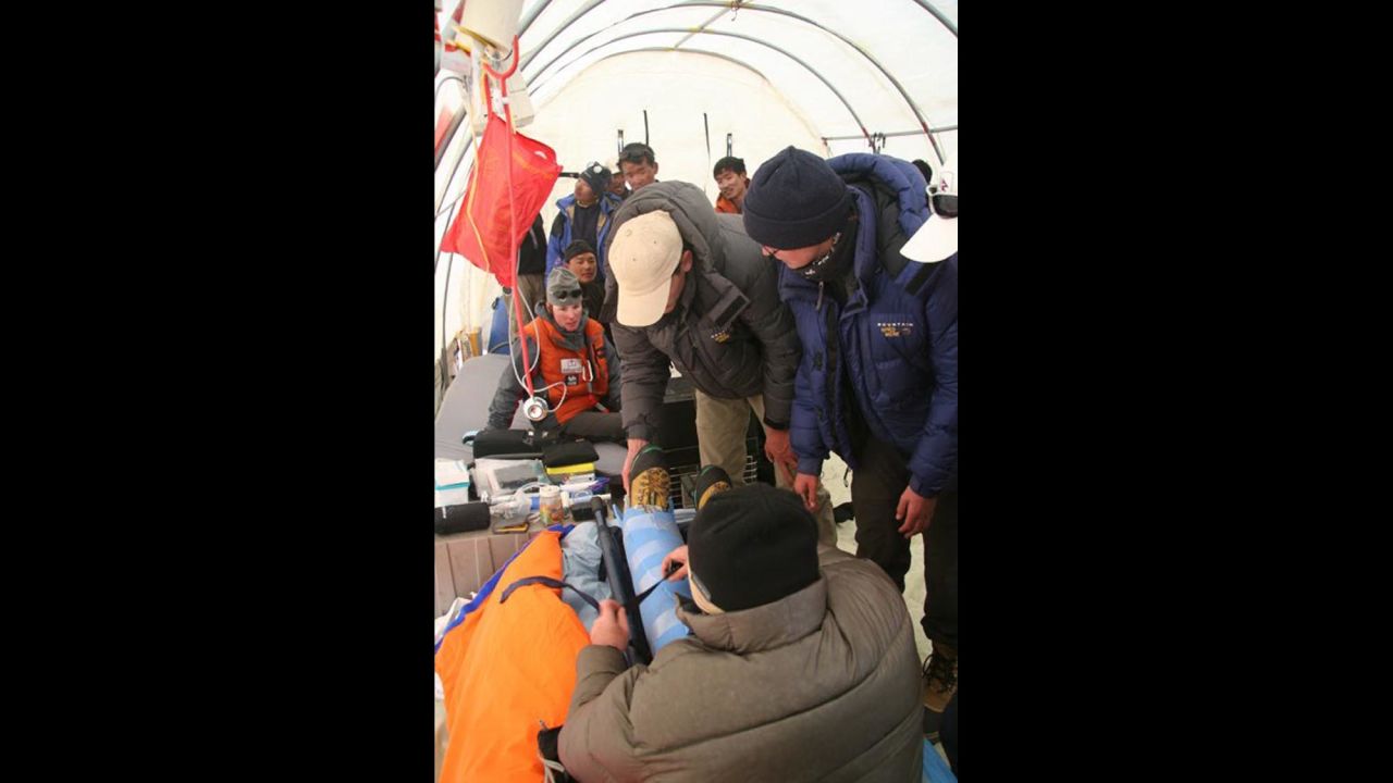 They provide medical services and preventative education to climbers and locals alike. 