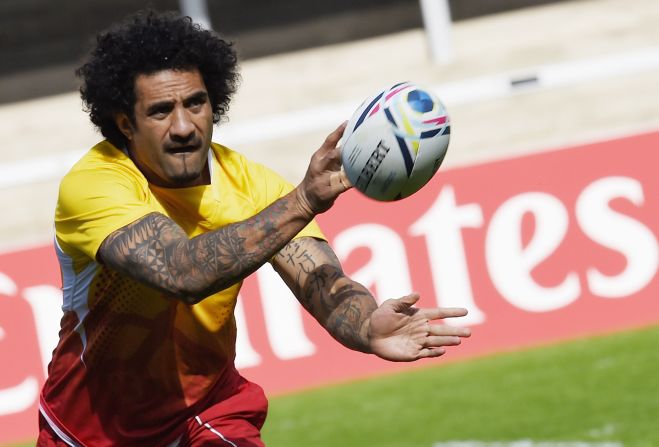 Tonga's back row forward Hale T. Pole is hoping he can ink his name in the history books and take the Pacific Islanders out of the pool stages for the first time. Tonga's group includes Argentina, Georgia, Namibia and holders New Zealand.