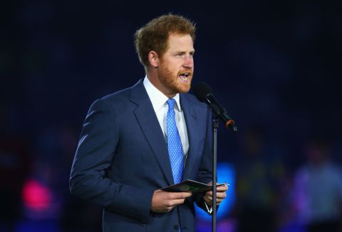 The 2015 Rugby World Cup began in England Friday, with Prince Harry -- honorary president of the tournament -- delivering a speech during the opening ceremony.