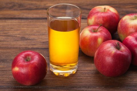 Apple juice accounts for 10.3% of fruit intake among people ages 2 to 19.