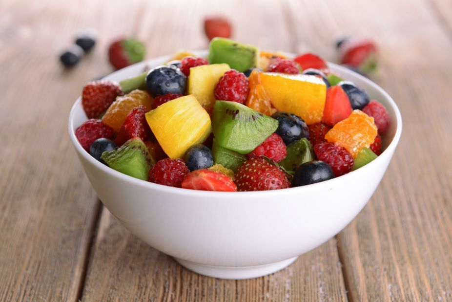 Fruit salad accounts for 5.5% of youth fruit intake. 