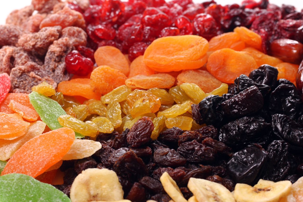 Dried fruit accounts for .6% of children's fruit intake, the study said.