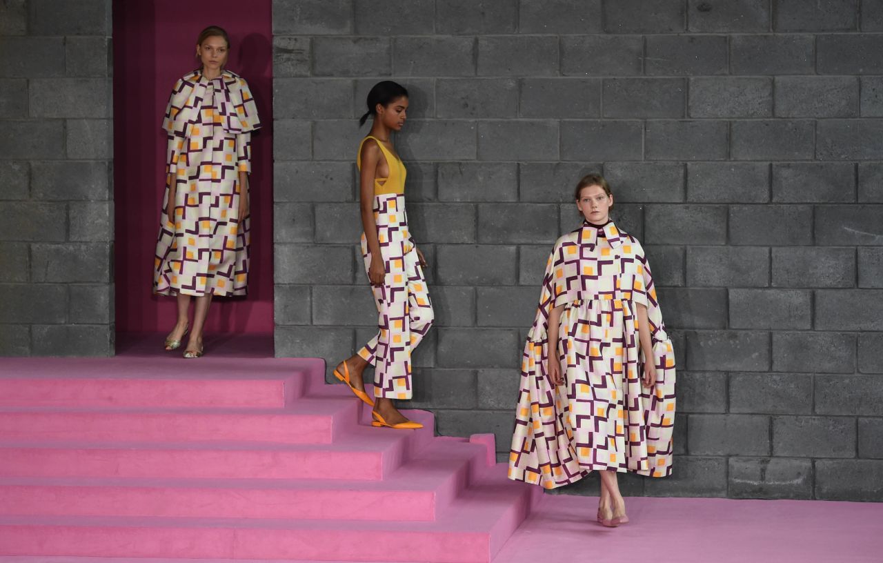 Mimi Xu directed the music for Emilia Wickstead's Spring-Summer 2016 show at London Fashion Week