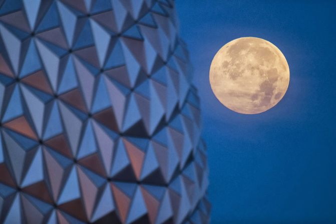 It's not rare to see a supermoon, or a total lunar eclipse. But it's the first time in the last 30 years that the two will happen on the same day. It won't happen again until 2033. (File image).
